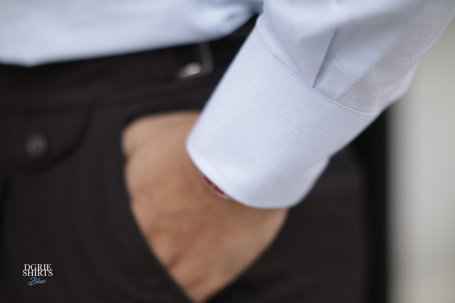 dgrie shirt blue oxford dgrie