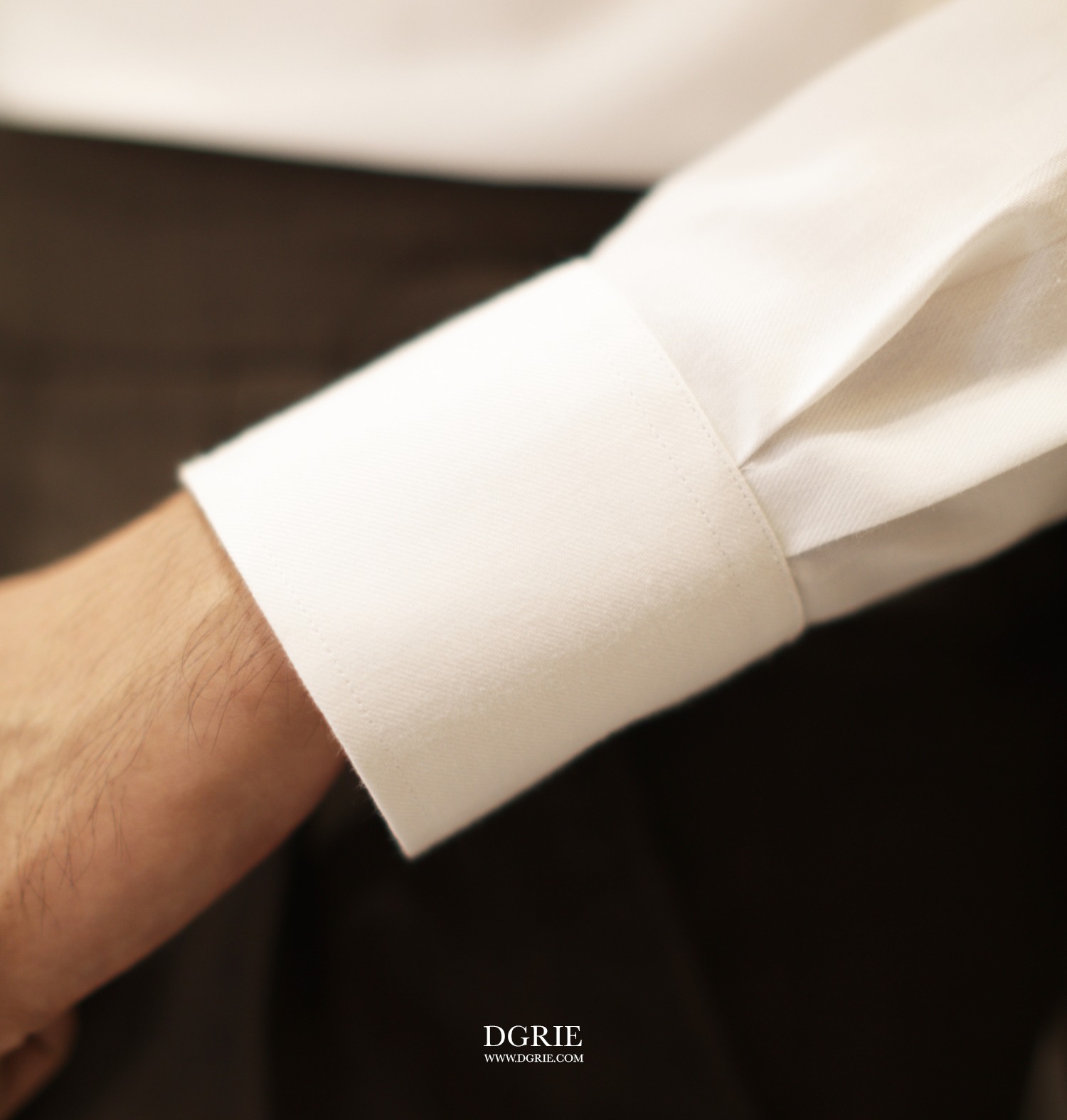 twill white cotton spread shirt dgrie 1