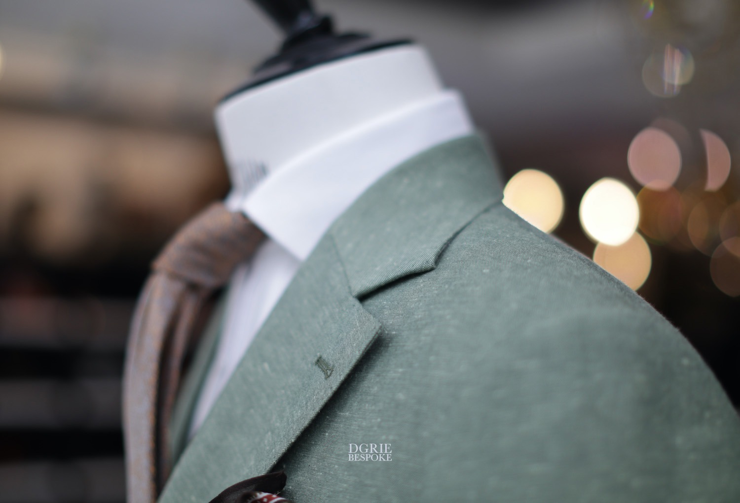 dgrie bespoke green linen cotton blazer dgrie 3