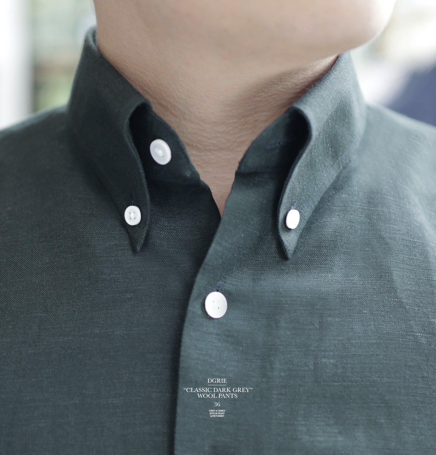 dgrie pants 36 classic dark grey dgrie 1