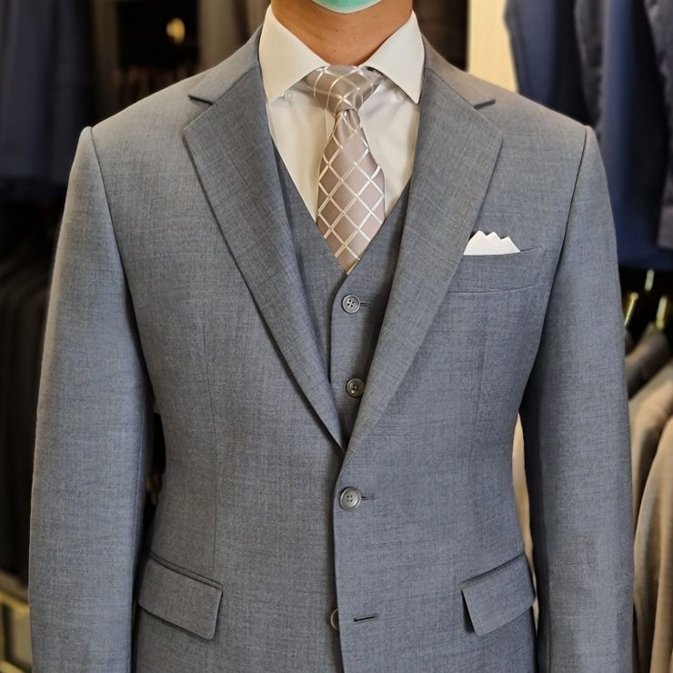 DGRIE MASTER GREY 3 PIECE SUITS: ร้านตัดสูท สูทสีเทา 8 dgrie master grey 3 piece suits dgrie 1