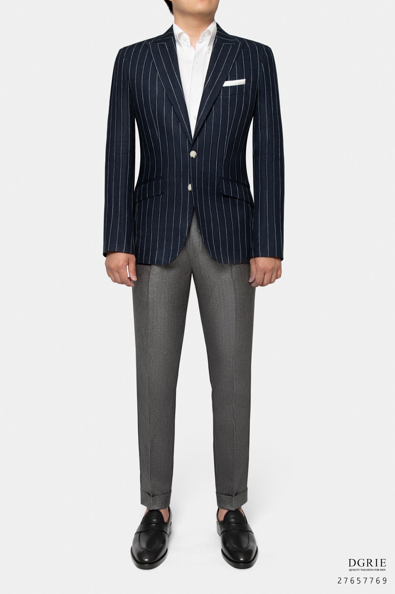 dgrie navy blue pistripe herringbone dgrie 6 dgrie navy blue pistripe herringbone dgrie 6