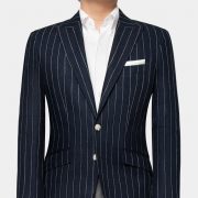 dgrie navy blue pistripe herringbone dgrie 7