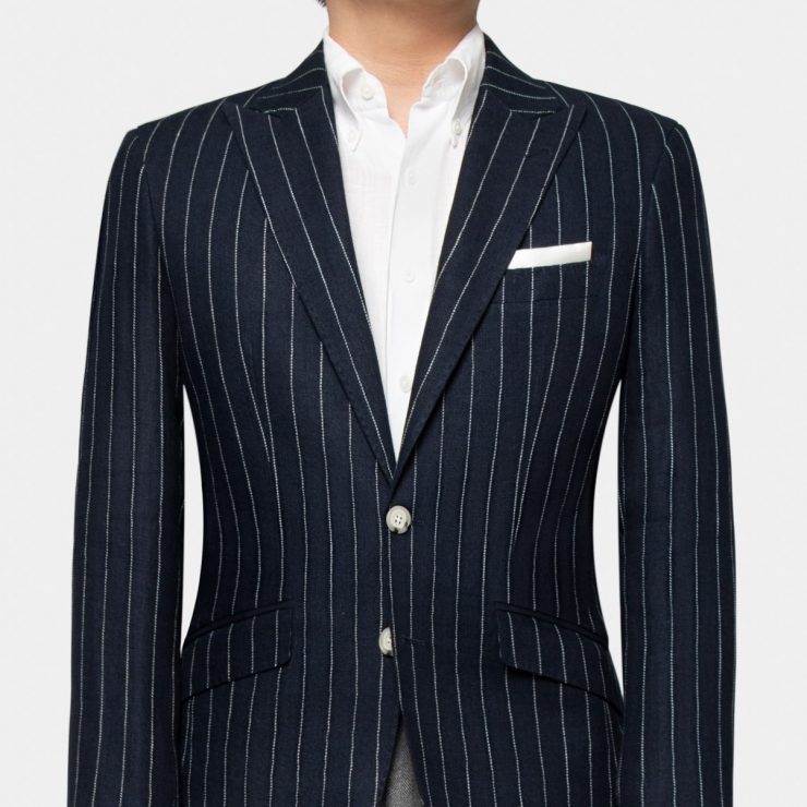 dgrie navy blue pistripe herringbone dgrie 7