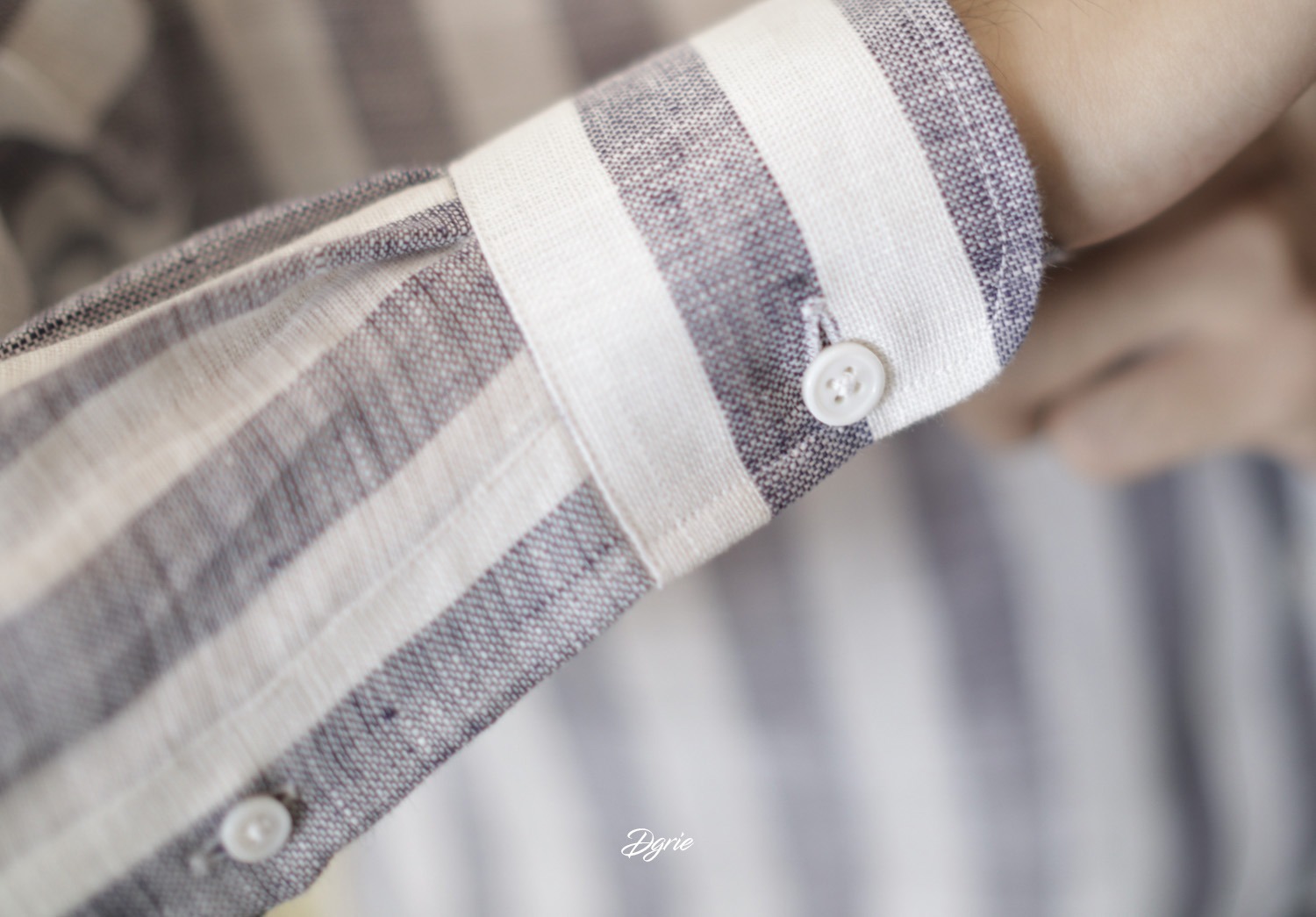 dgrie stripe one piece collar dgrie 2