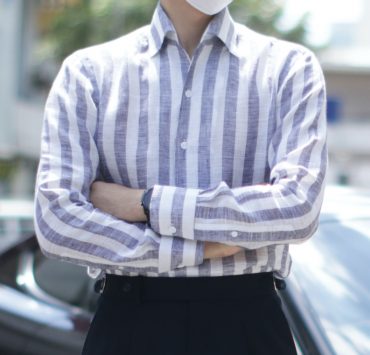 dgrie stripe one piece collar dgrie 4