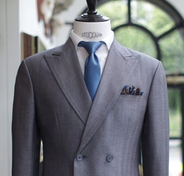 grey herringbone db suits dgrie 4