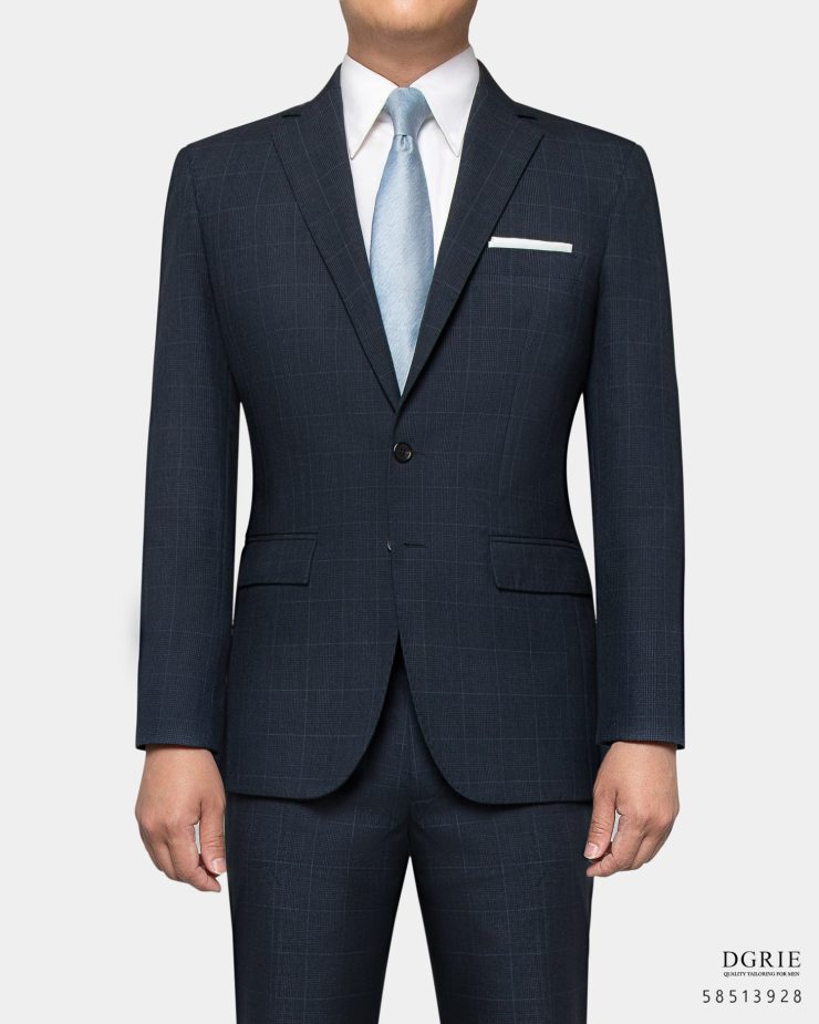 prince of wales navy blue jacket dgrie 3