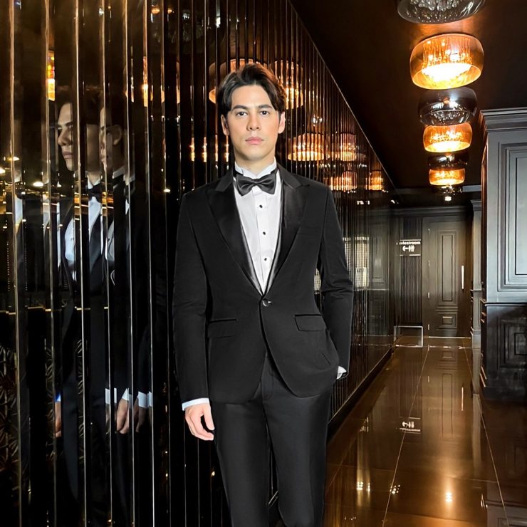 ULTRA SLIM Black Wool Tuxedo - Siwat Chotchaicharin 16 ultra slim black wool tuxedo siwat chotchaicharin dgrie 4