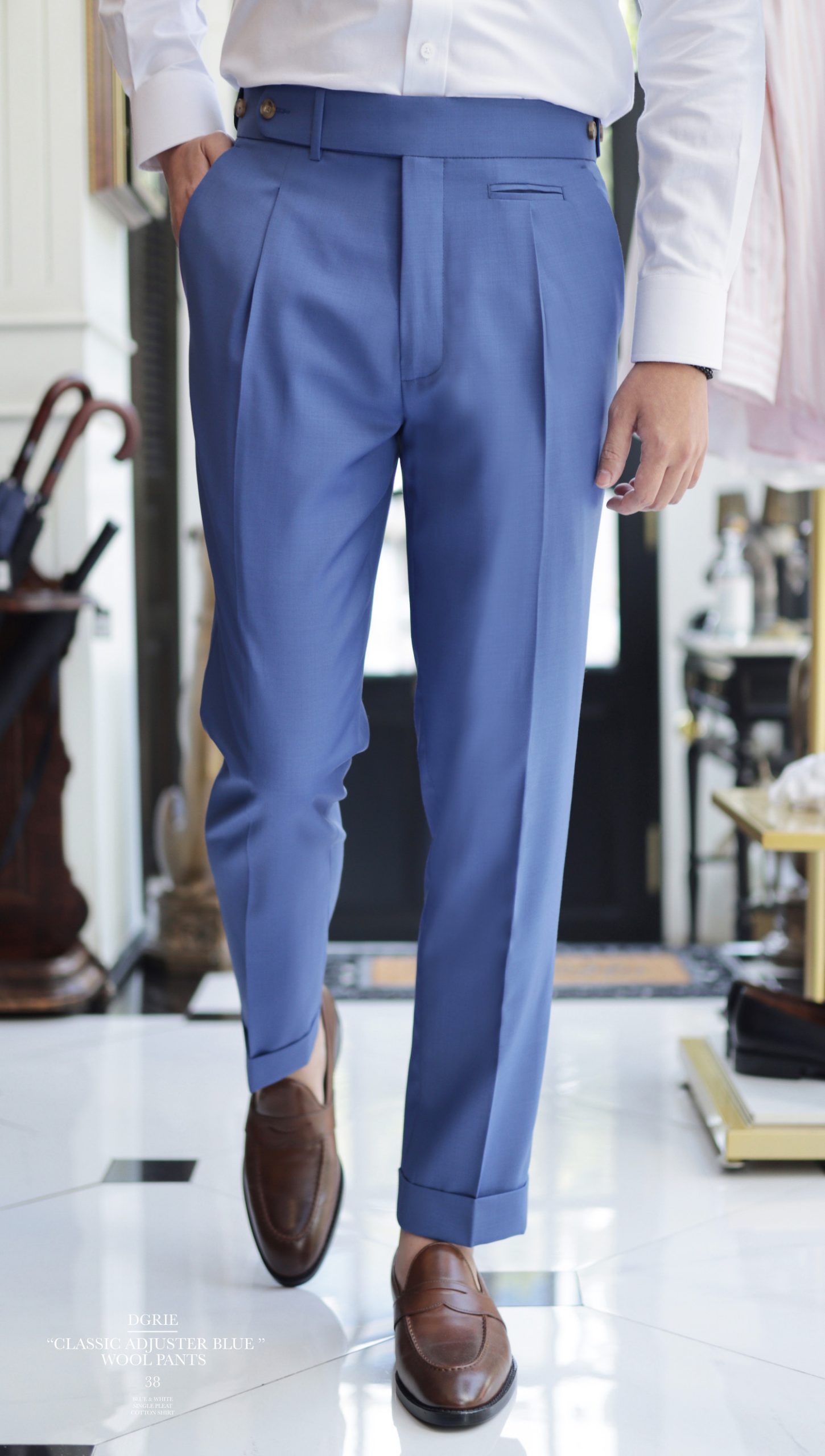 dgrie pants 38 blue adjuster dgrie 2