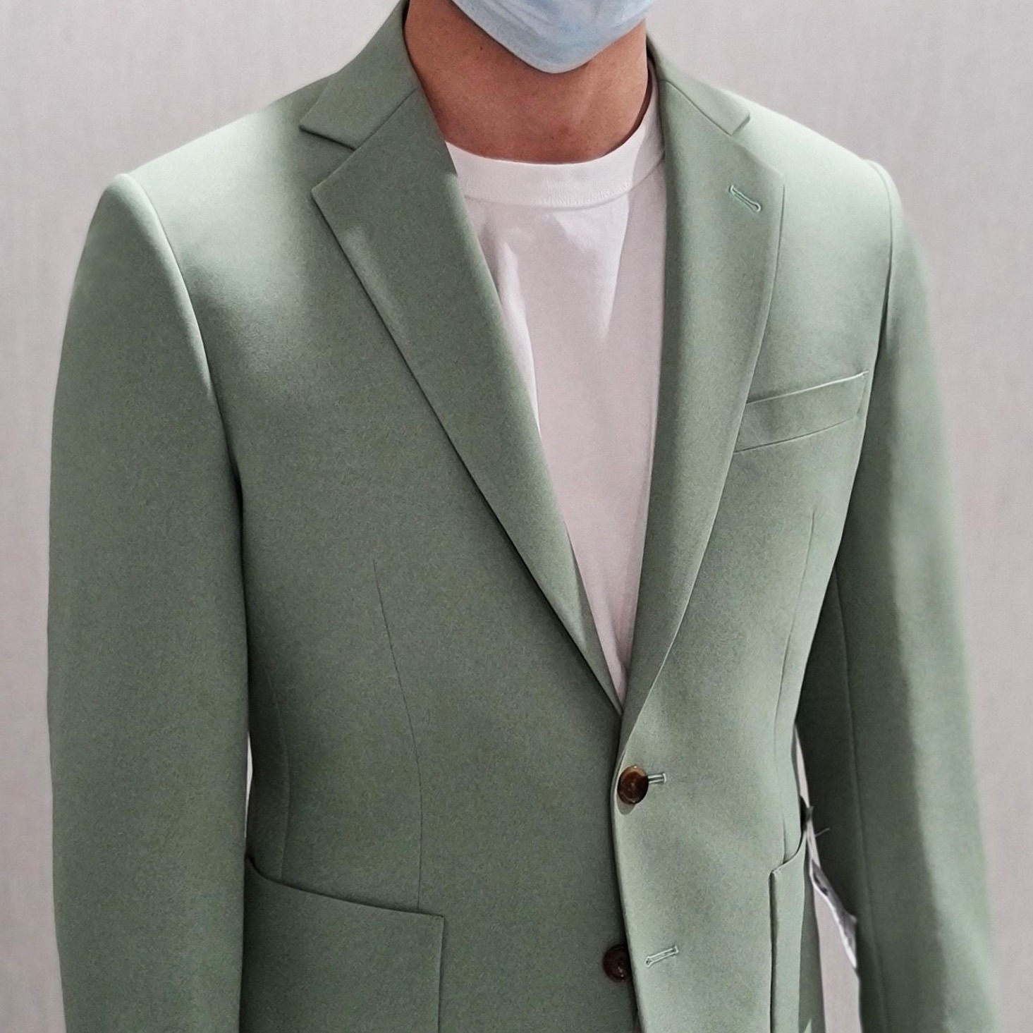 dgrie sage green blazer linen pants dgrie 2