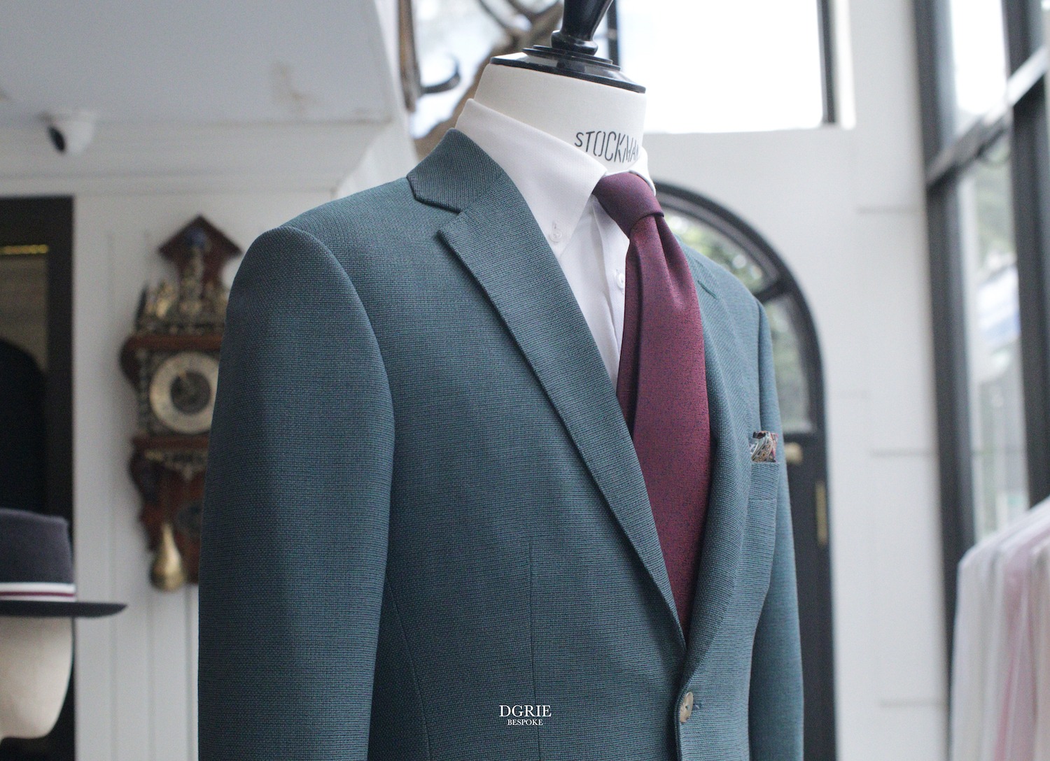 dgrie signature green blazer dgrie 1