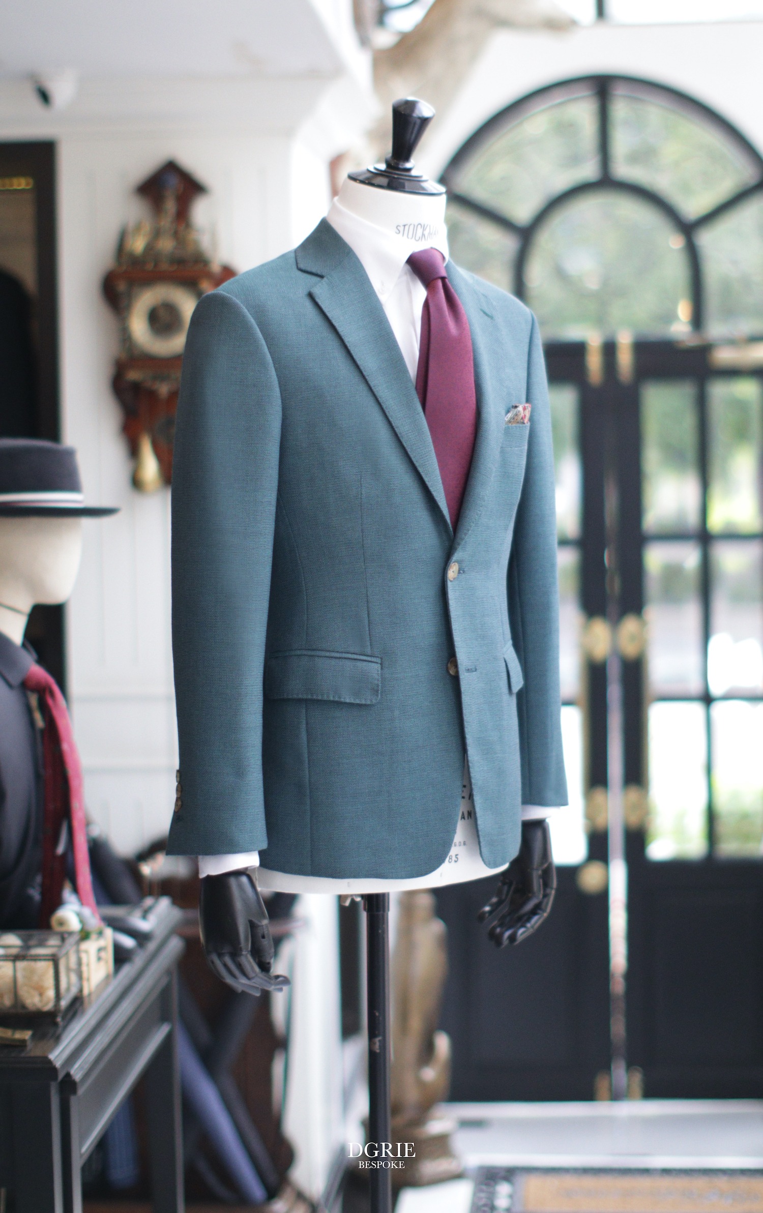 dgrie signature green blazer dgrie 3