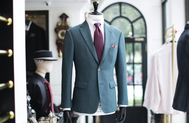 dgrie signature green blazer dgrie