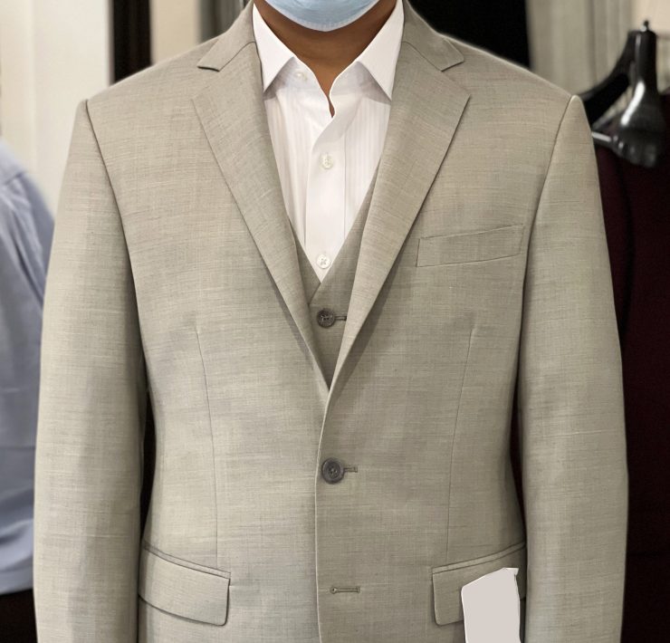 DGRIE Beige 3 Piece Suits: ตัดสูท แต่งงาน สีเบจ น้ำตาลอ่อน 18 dgrie beige 3 piece suits dgrie