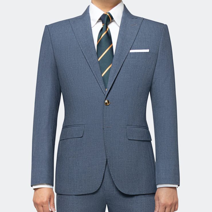 dgrie indigo blue half lining jacket suit dgrie 5