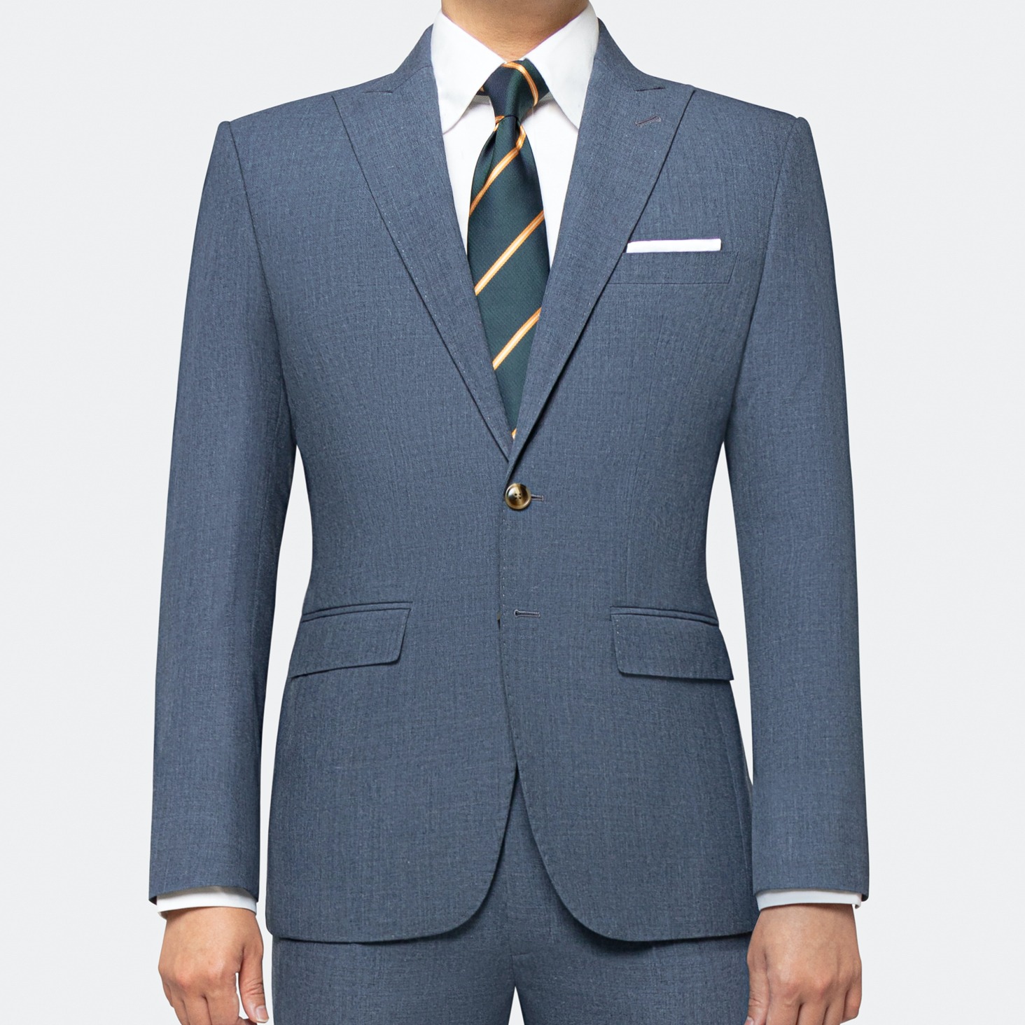 dgrie indigo blue half lining jacket suit dgrie 5