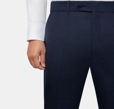 dgrie navy blue glen plaid pants vitale barberis canonico dgrie