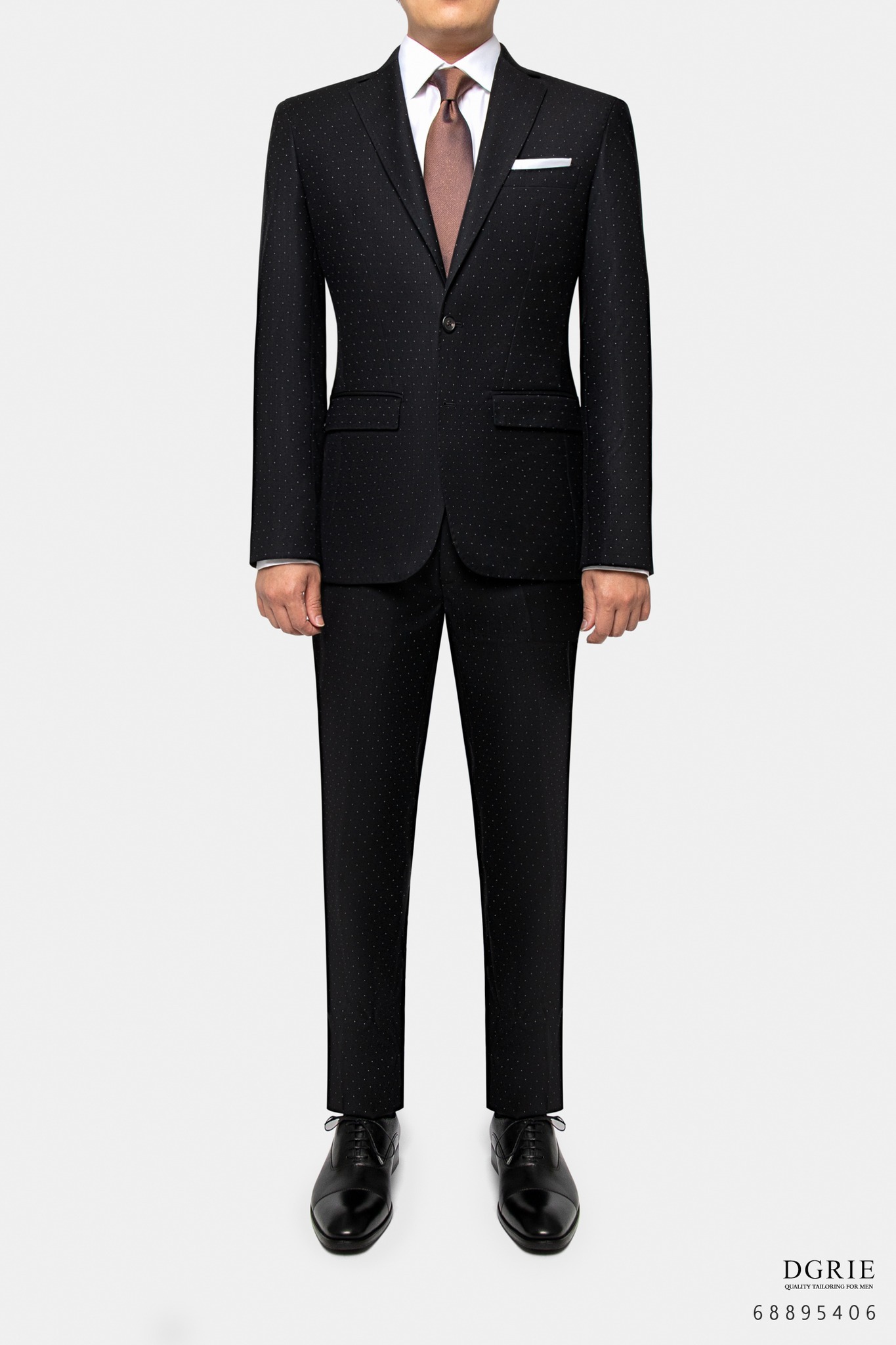dgrie vbc super black polkadot suit dgrie 1