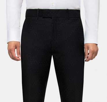 dgrie vbc supper black micro polkadot pants dgrie