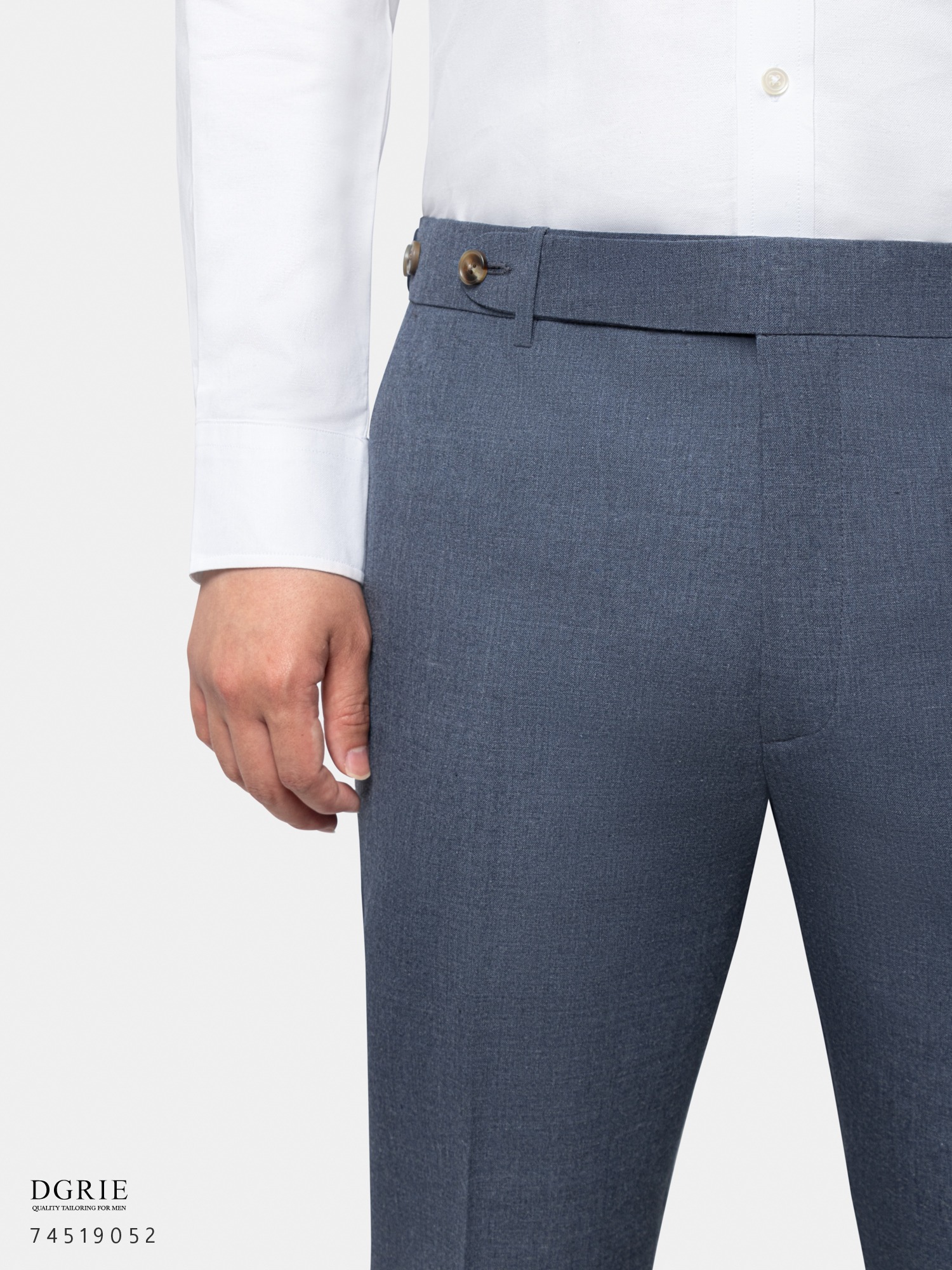 indigo blue pants dgrie