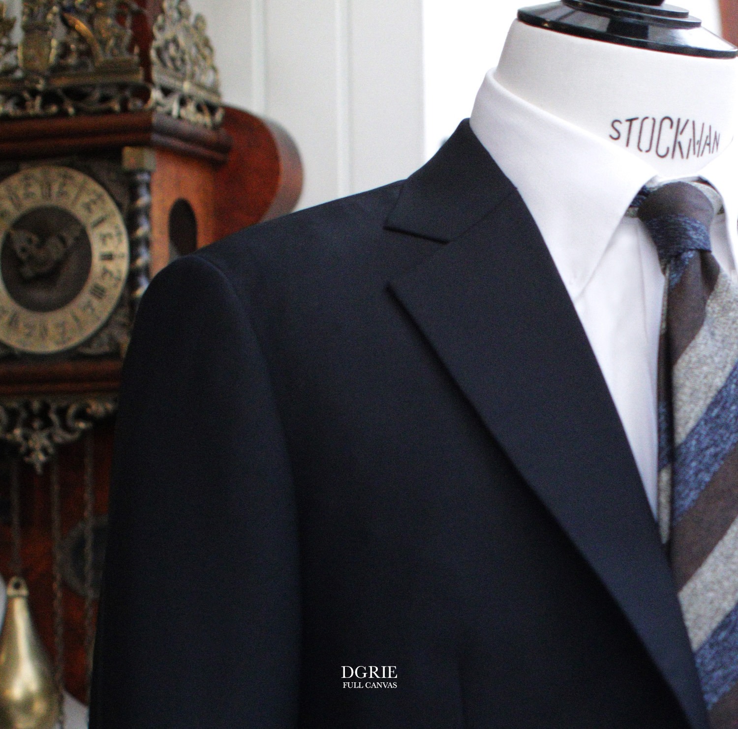 black full canvas suit dgrie 1