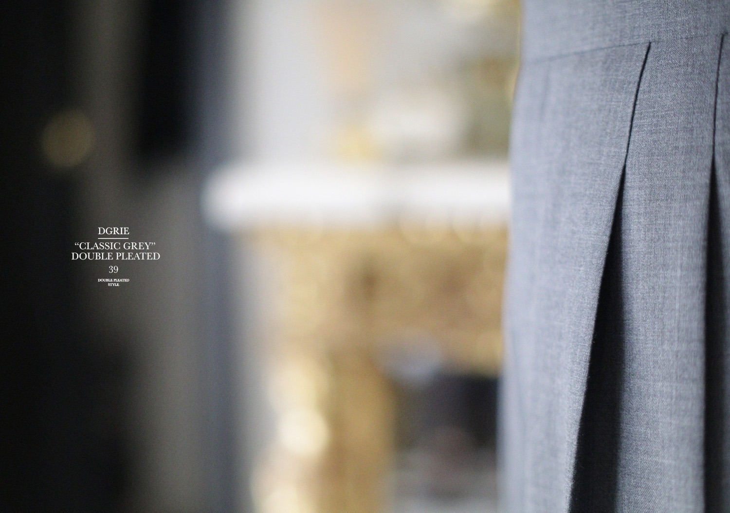 dgrie pants 39 double pleated grey pants dgrie 2