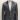 flannel grey peak lapel suit 100 wool dgrie 1