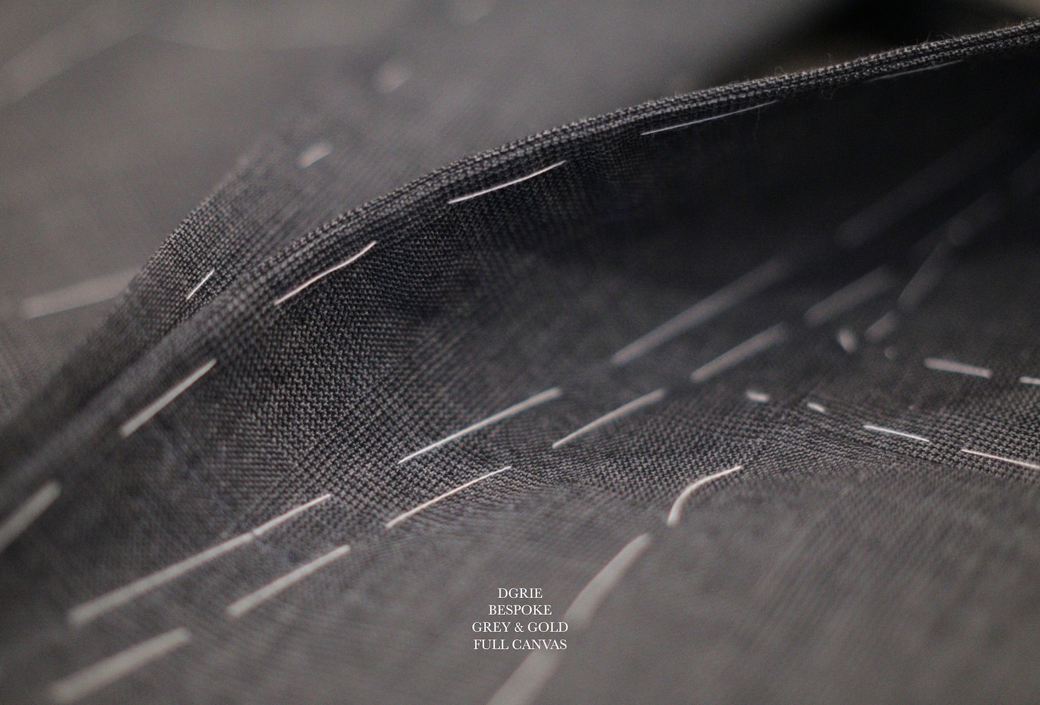 grey suit full canvas dgrie