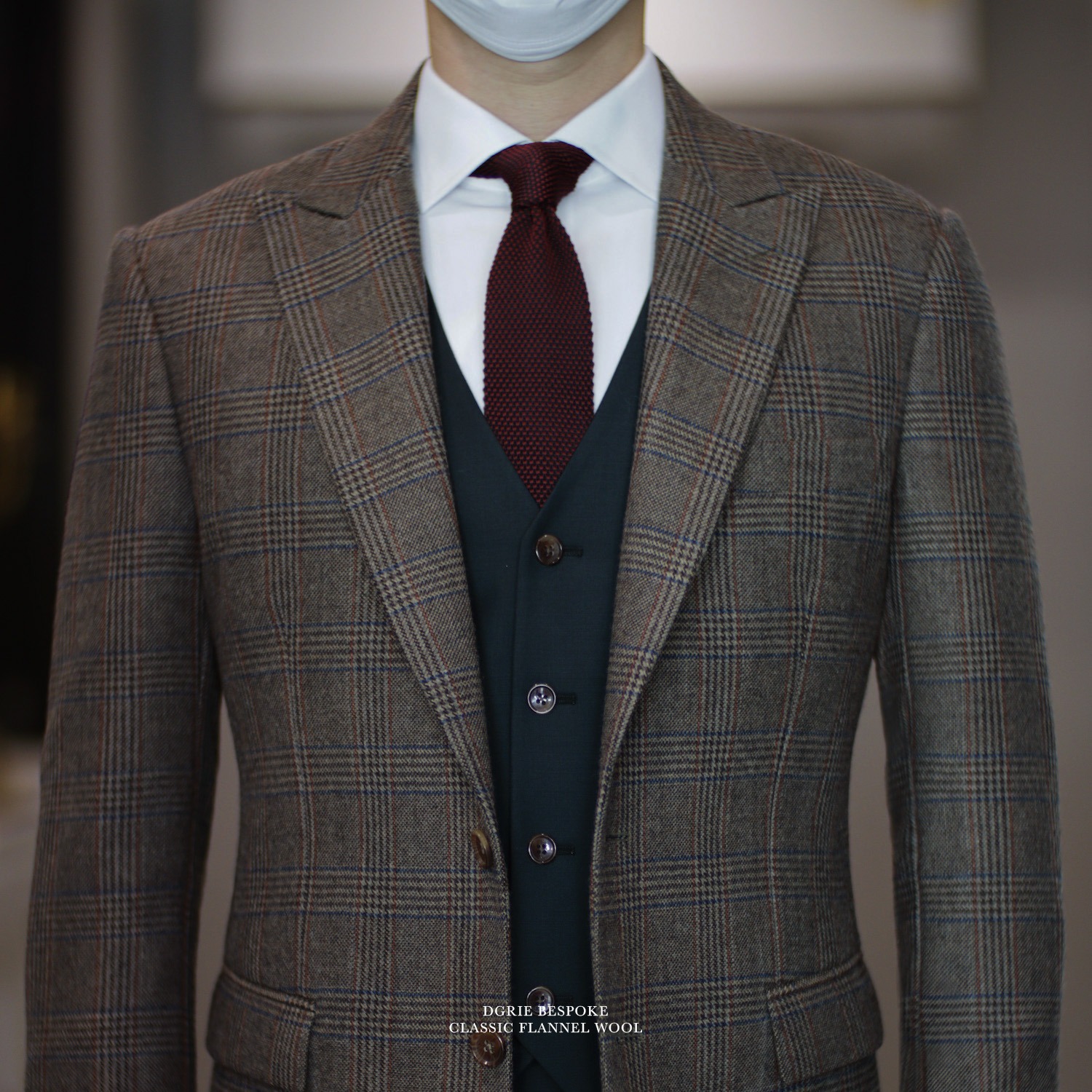 classic flannel wool suits dgrie 1