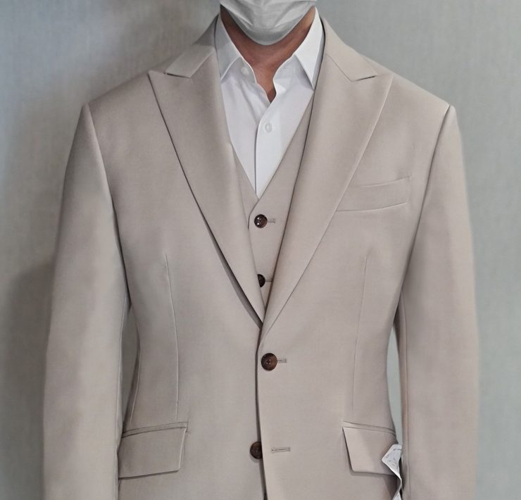 dgrie beige 3 piece suit 3 dgrie