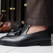 dgrie black tassel loafer shoe dgrie