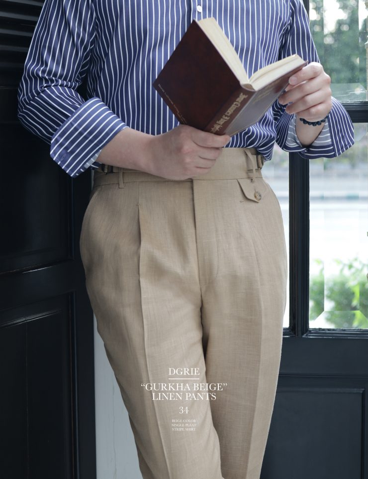 กางเกงวินเทจ บริการตัดกางเกงสไตล์วินเทจ DGRIE Classic Pants 103 dgrie classic pants dgrie 33