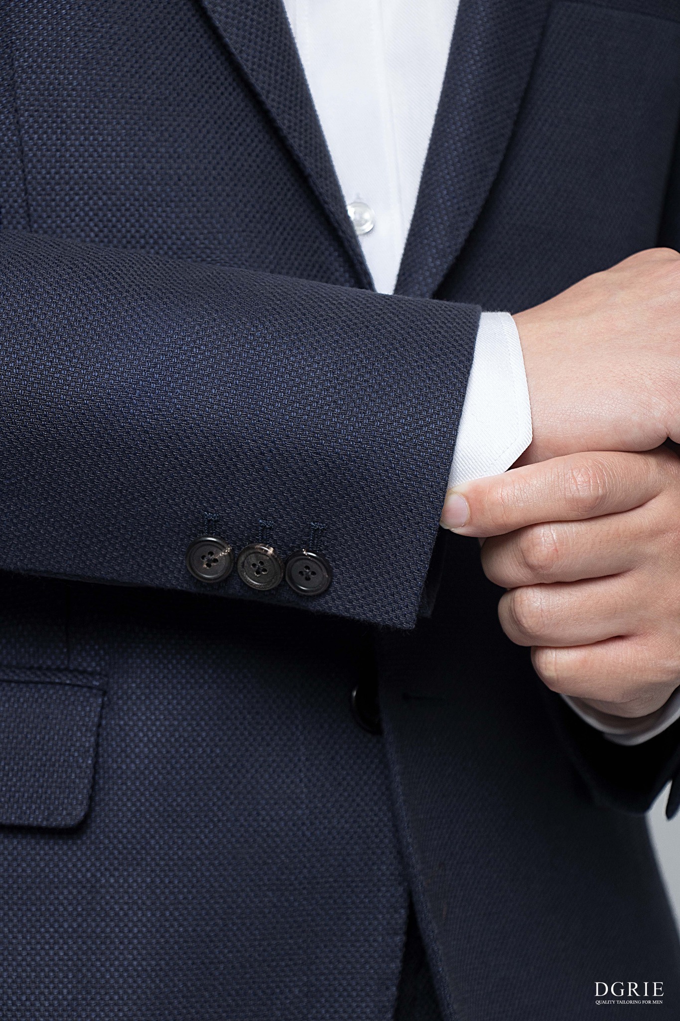 dgrie navy hopsack jacket dgrie 1