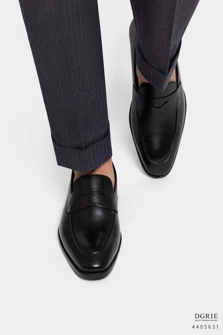 dgrie premium black penny loafer dgrie