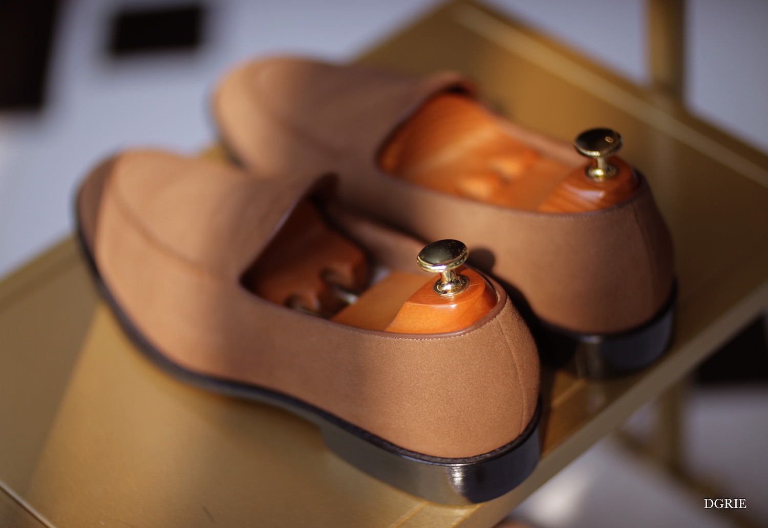 dgrie snuff suede tassel less loafers dgrie 2