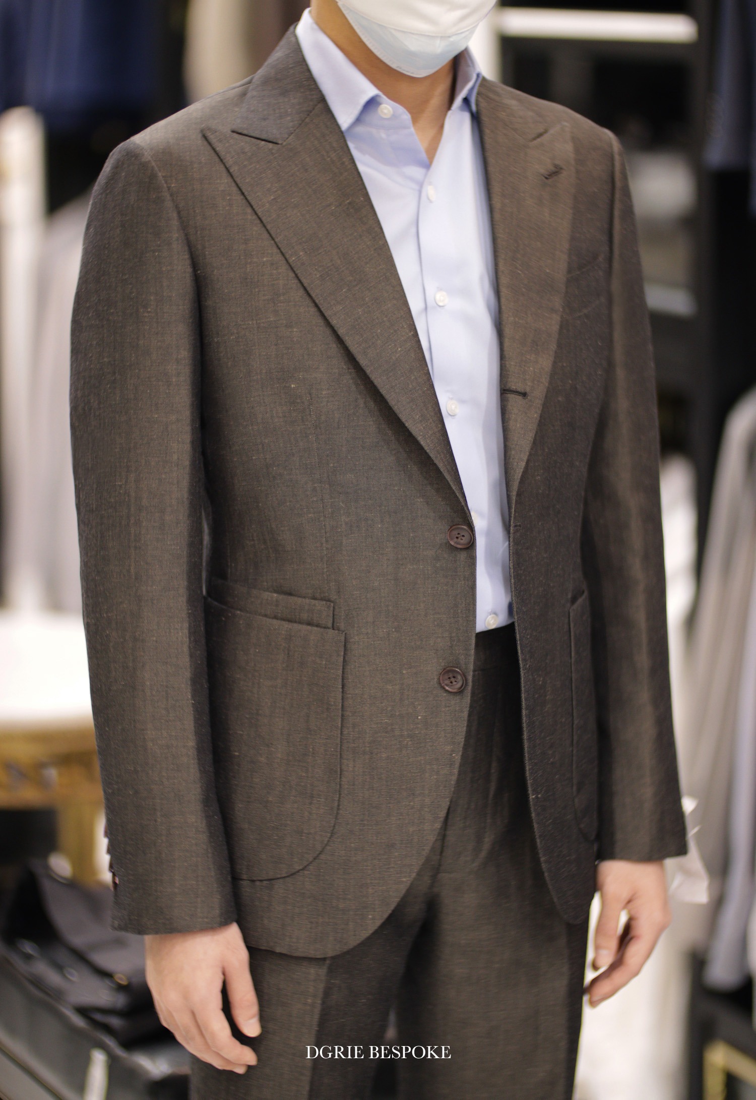 italy d brown linen suit dgrie 2