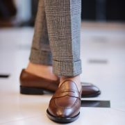 dgrie cognac full strap penny loafer dgrie 3