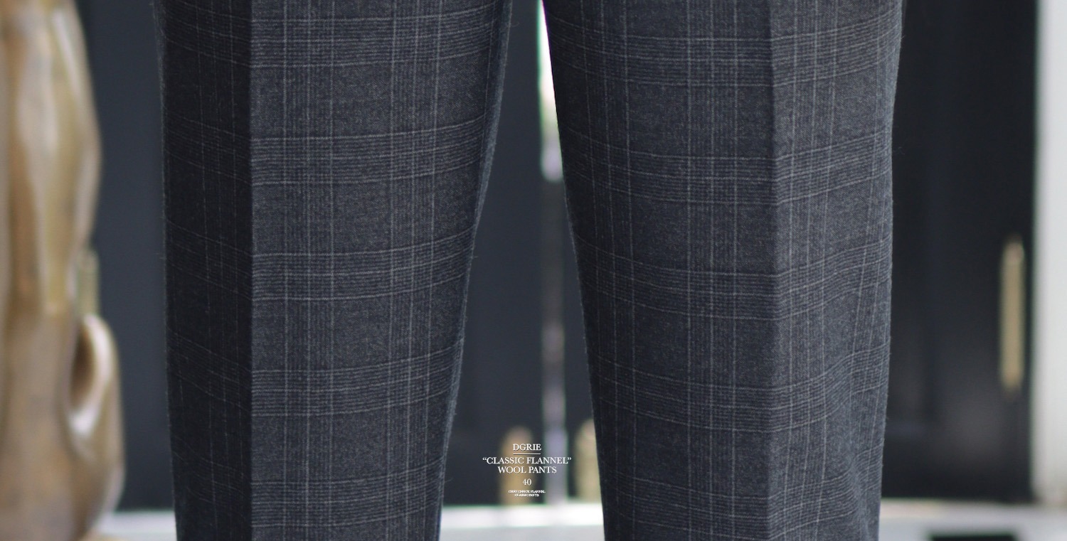 dgrie pants 40 flannel classic pants dgrie