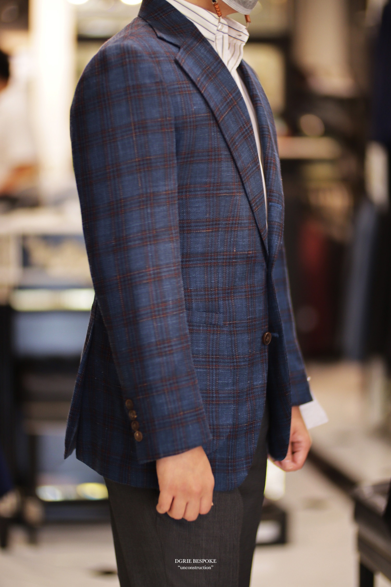 navy cerruti 1881 unstructured dgrie 3