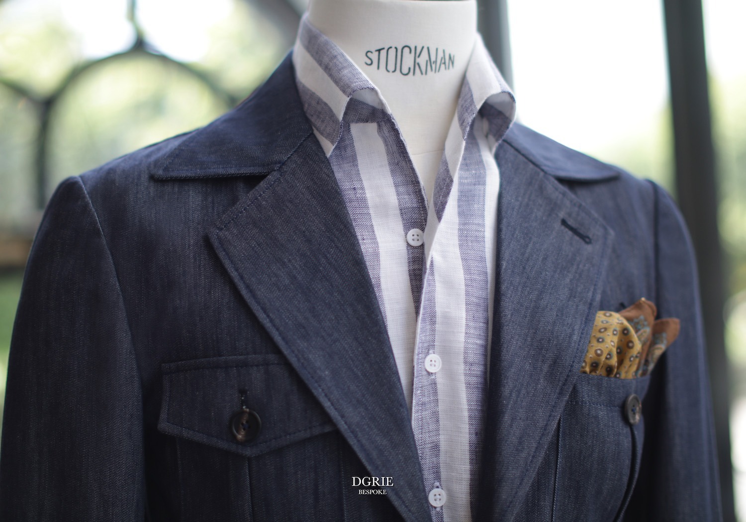 dgrie bespoke safari jacket dgrie 1