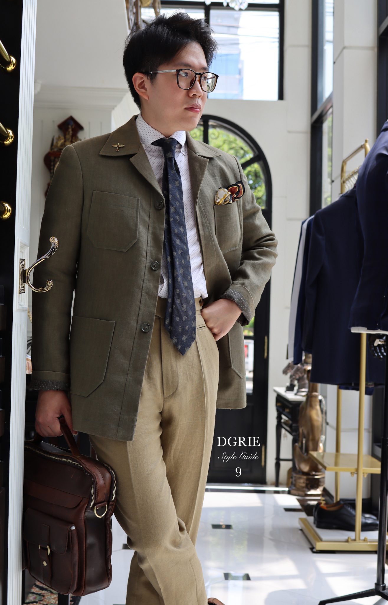 dgrie bespoke safari jacket dgrie
