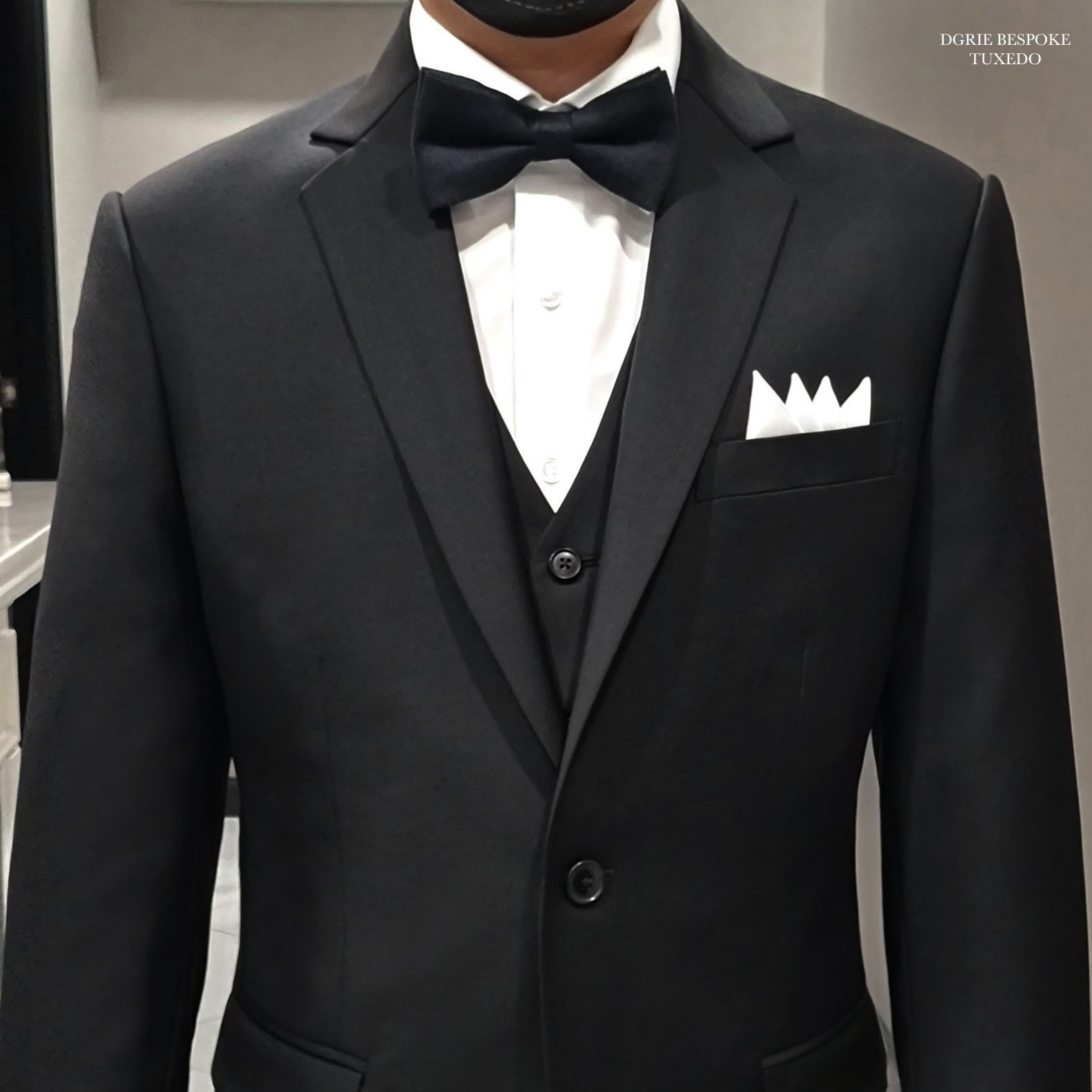 dgrie black tuxedo notch lapel dgrie