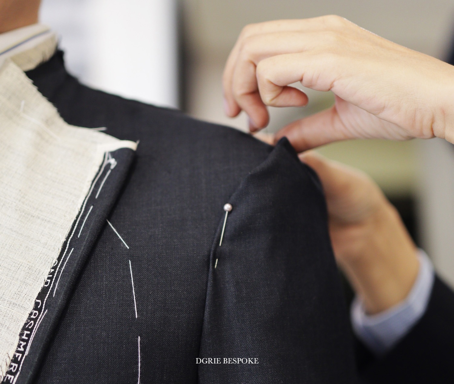 fitting 1st dark grey suit dgrie 2