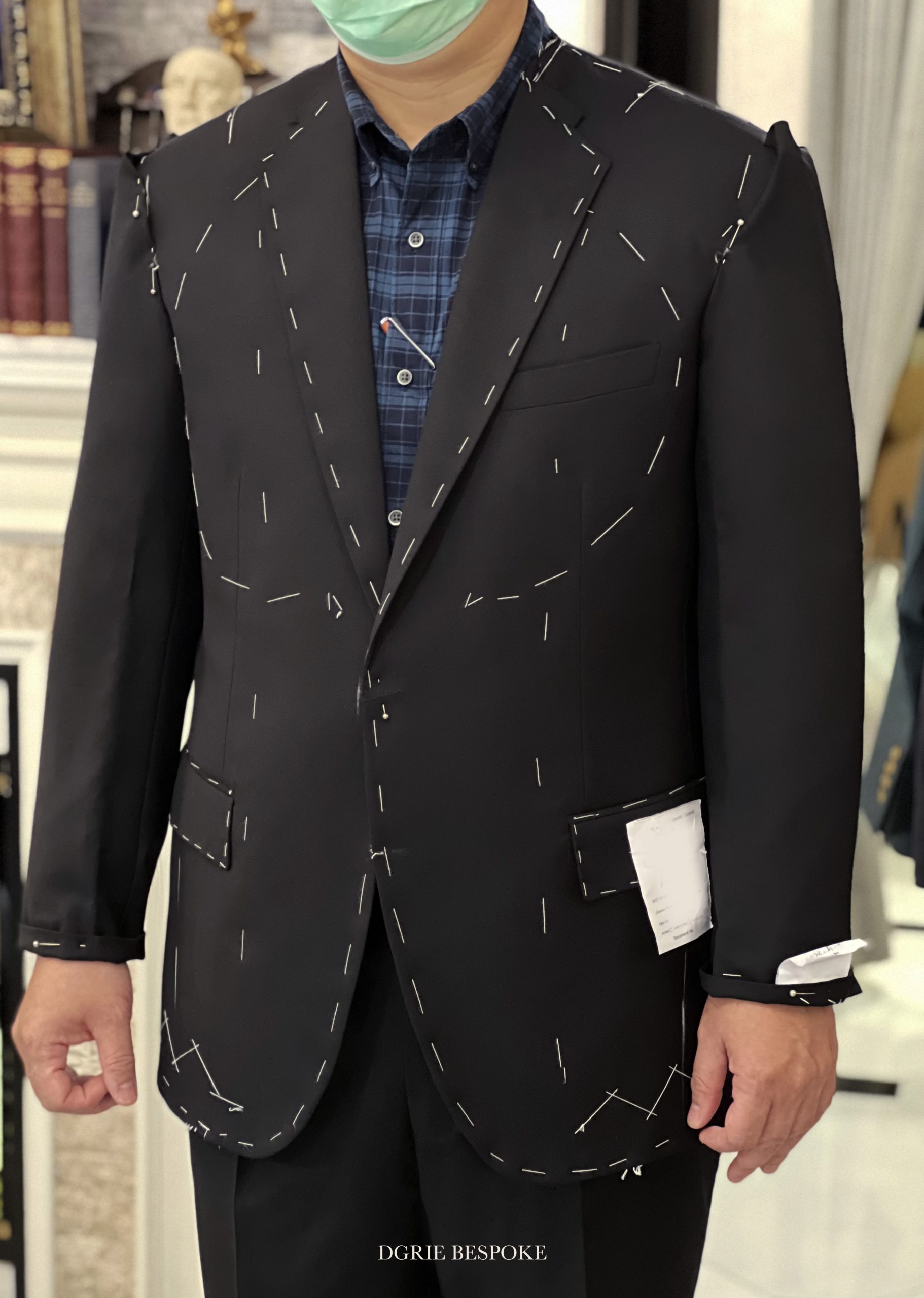 fitting black regular suit business fit dgrie