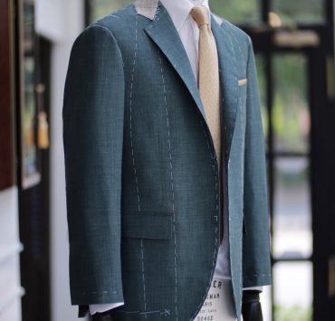 zegna green linen silk dgrie 3