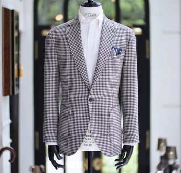 BESPOKE GUN CLUB JACKET: ตัดสูท Gun club เอกลักษณ์ยอดนิยม 14 bespoke gun club jacket gun club dgrie 3