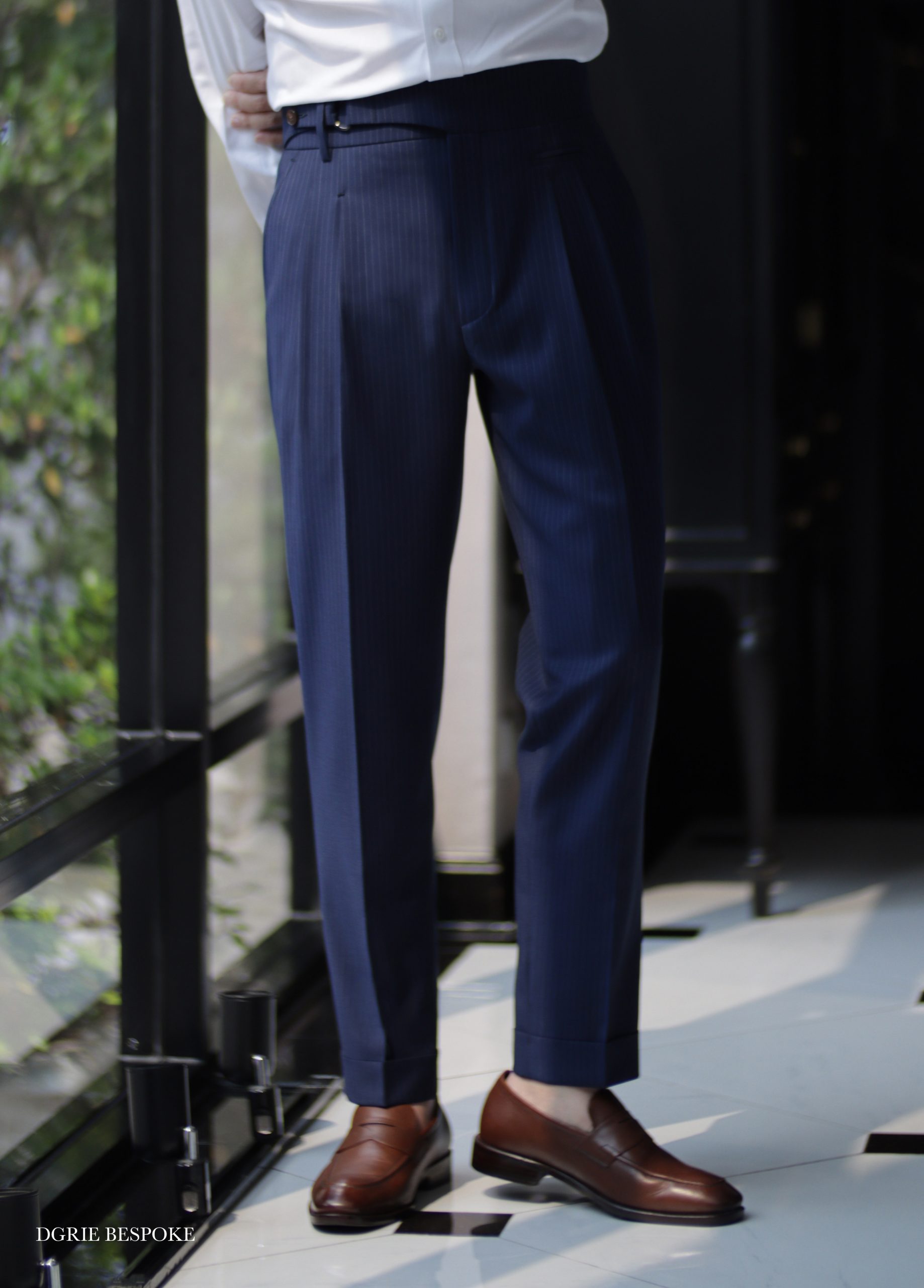 cognac premium penny loafer shoes dgrie