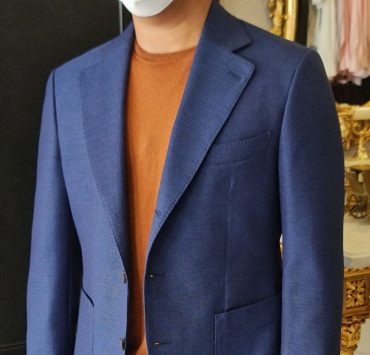 DGRIE BESPOKE ITALY HOPSACK: ตัดสูทสีน้ำเงิน หางม้าทั้งตัว 14 dgrie bespoke italy hopsack dgrie 1