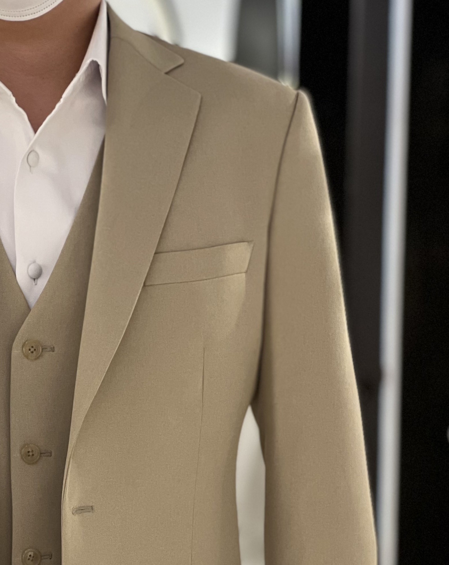 dgrie khaki 3 piece suit dgrie 3